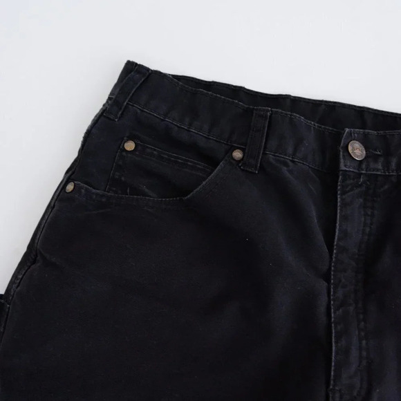 Tough Duck Black Carpenter Style Fleece Lined Pants - Picture 8 of 13